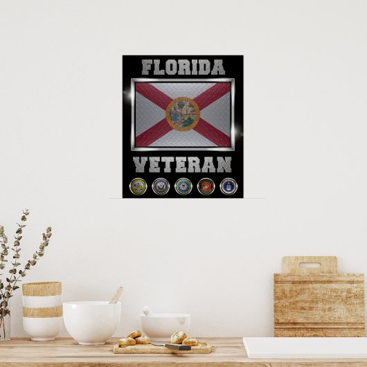 Poster des vétérans de Floride (Cuisine)