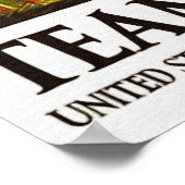 Poster des victoires du travail d'équipe (Coin)