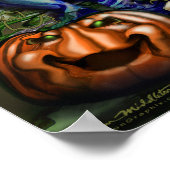 Poster des vignes Citrouilles éffrayantes (Coin)