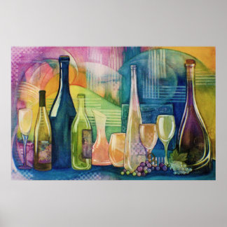 Poster des vins de Californie