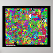 Poster des visages fous (Devant)