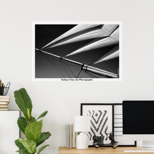 Poster des voiles (Bureau à domicile)