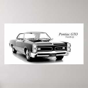 Poster des voitures classiques