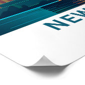 Poster des voyages New York États-Unis (Coin)