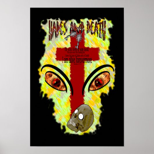 Poster Des yeux comme un feu de paille - Apocalypse 1:14- (Devant)