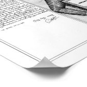 Poster des yeux morts de Vannak et Hillary Clinton (Coin)