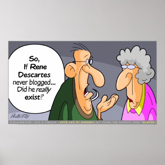 Poster Descartes (Devant)