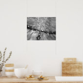 Poster Descendre une section lisse de piste cyclable (Cuisine)