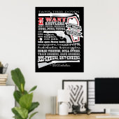 Poster Descends-Le Je Veux Des Selles Lames (Bureau à domicile)