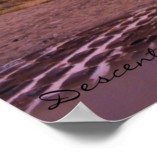 Poster Descente (Coin)