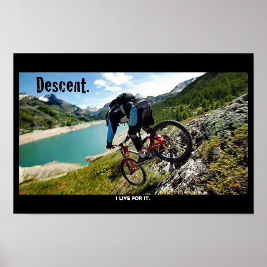 Poster Descente (Devant)