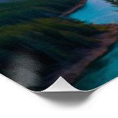 Poster Descente BMX Ride par Forest Lake (Coin)