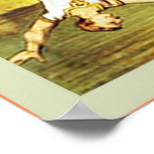 Poster Descente d'Absalon ~ Cirque Vintage (Coin)