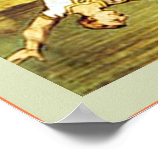 Poster Descente d'Absalon ~ Cirque Vintage (Coin)