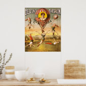 Poster Descente d'Absalon par Miss Stena (Cuisine)