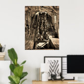 Poster DESCENTE dans l'AFFLUX no 2 ......1905 (Bureau à domicile)