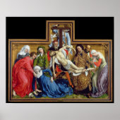 Poster Descente de la Croix, c.1435 (Devant)