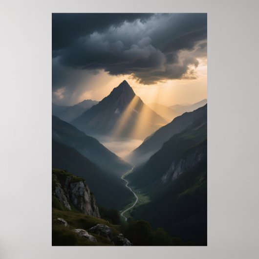 Poster Descente de la tempête (Devant)