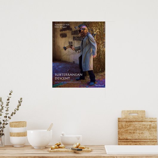 Poster Descente souterraine (Cuisine)