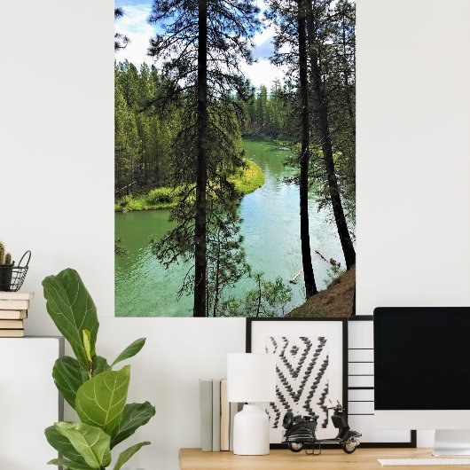 Poster Deschutes (Bureau à domicile)