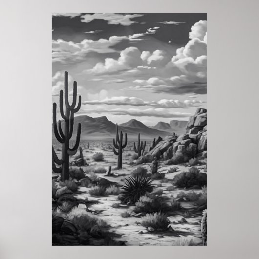 Poster Désert (Devant)