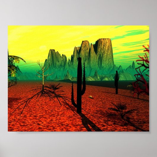 Poster Désert (Devant)