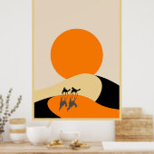 Poster Désert (Cuisine)