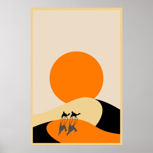 Poster Désert (Devant)