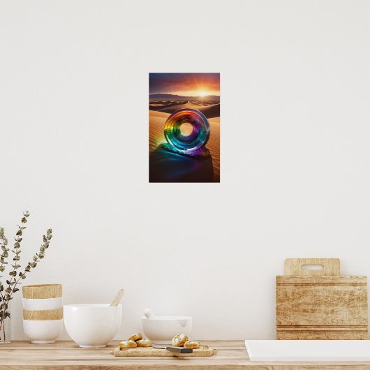 Poster Désert (Cuisine)