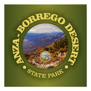 Poster Désert d'Anza-Borrego SP