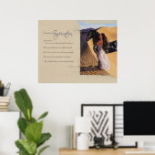 Poster Désert de l'inspiration (Bureau à domicile)