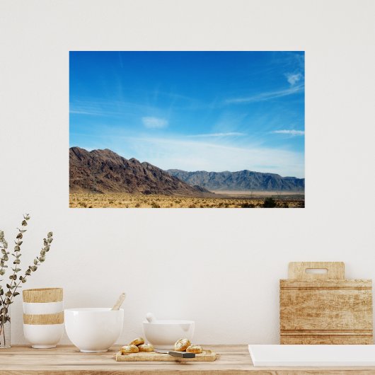 Poster Désert de Mojave (Cuisine)
