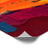 Poster Désert de Namib - Dunes intemporelles d'or (Coin)