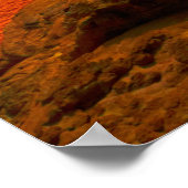 Poster Désert de Wadi Rum, Jordandesert, wadi, rum, jorda (Coin)