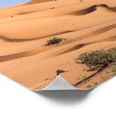 Poster désert de Wahiba Sands - Oman (Coin)