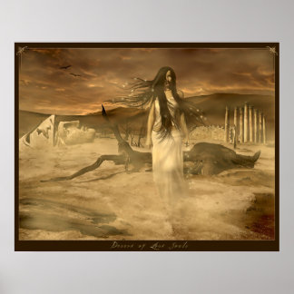 Poster Désert des âmes perdues