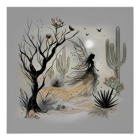 Poster Desert Fairy (Devant)