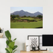 Poster Desert Golf (Bureau à domicile)