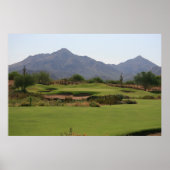 Poster Desert Golf (Devant)