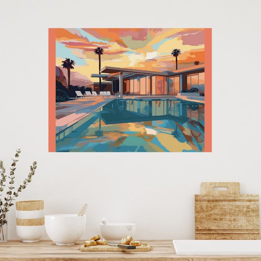 POSTER DESERT LIVING DESIGN #1 (Cuisine)