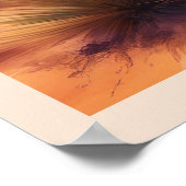 Poster Désert Mesa Colorée Monument Vallée Butte (Coin)