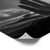 Poster désert noir (Coin)
