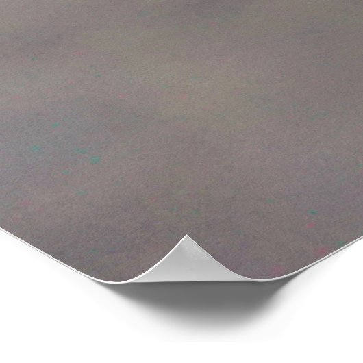 POSTER DÉSERT PENDANT LA NUIT (Coin)