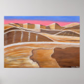 Poster Désert saoudien (Devant)