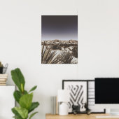 Poster Désert vintage de Joshua Tree (Bureau à domicile)