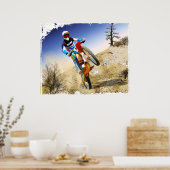 Poster Desert Wheelie (Cuisine)