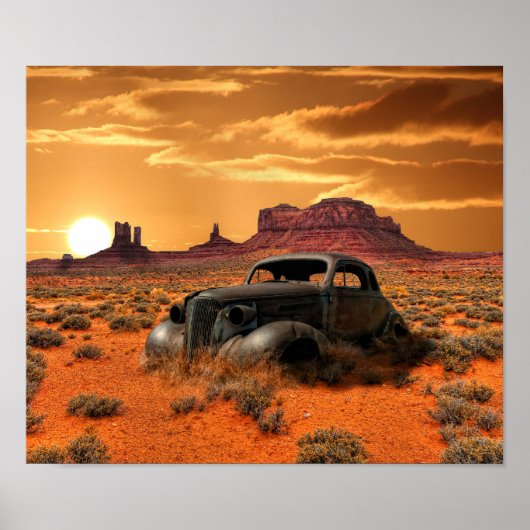 Poster Déserté (Devant)