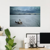 Poster Deserts | Bonneville Salt Flats Utah (Bureau à domicile)
