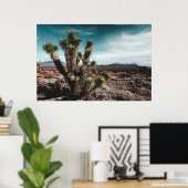 Poster Deserts | Cholla (Bureau à domicile)
