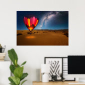 Poster Deserts | Dunes Death Valley (Bureau à domicile)